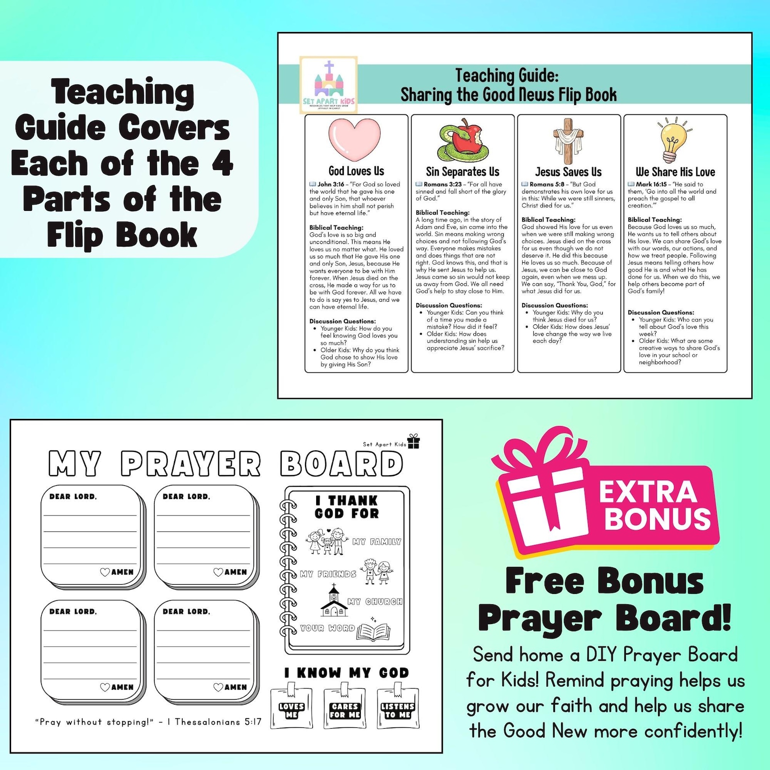 Sharing the Good News Flip Book Craft | Great Commission Bible Activity ...