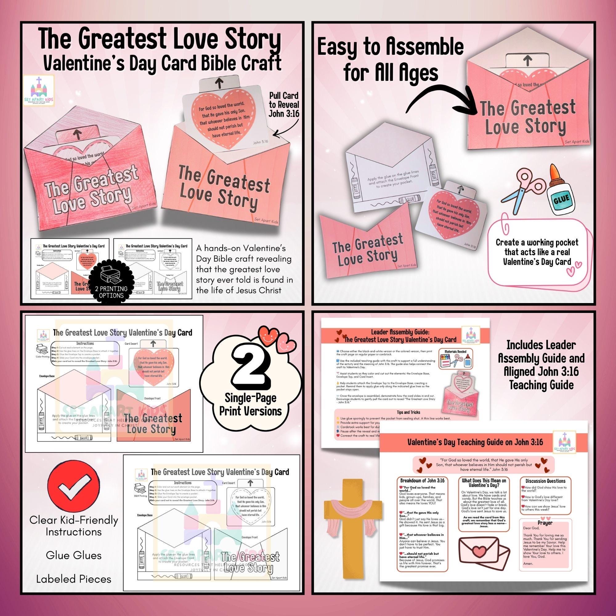 Valentine’s Day Bible Crafts for Kids | God’s Love Sunday School ...