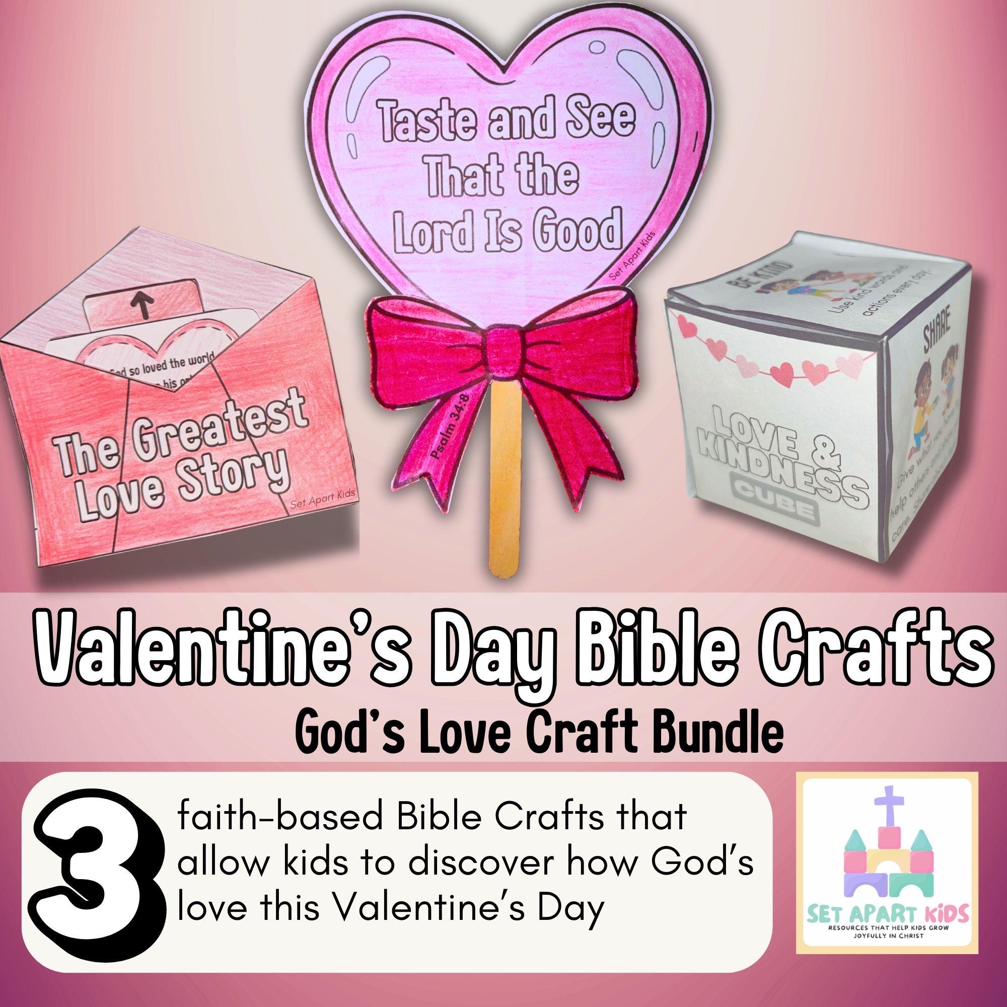 Valentine’s Day Bible Crafts for Kids | God’s Love Sunday School ...