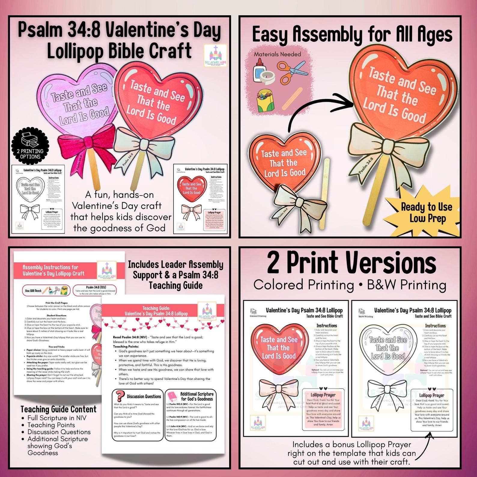 Valentine’s Day Bible Crafts for Kids | God’s Love Sunday School ...