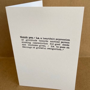 Tarjeta de agradecimiento