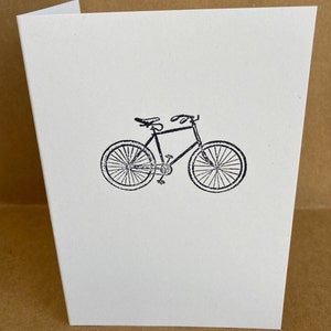 Cartão de bicicleta