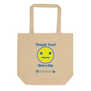 Gracias, que tengas un día - Neutral Bolsa de tela