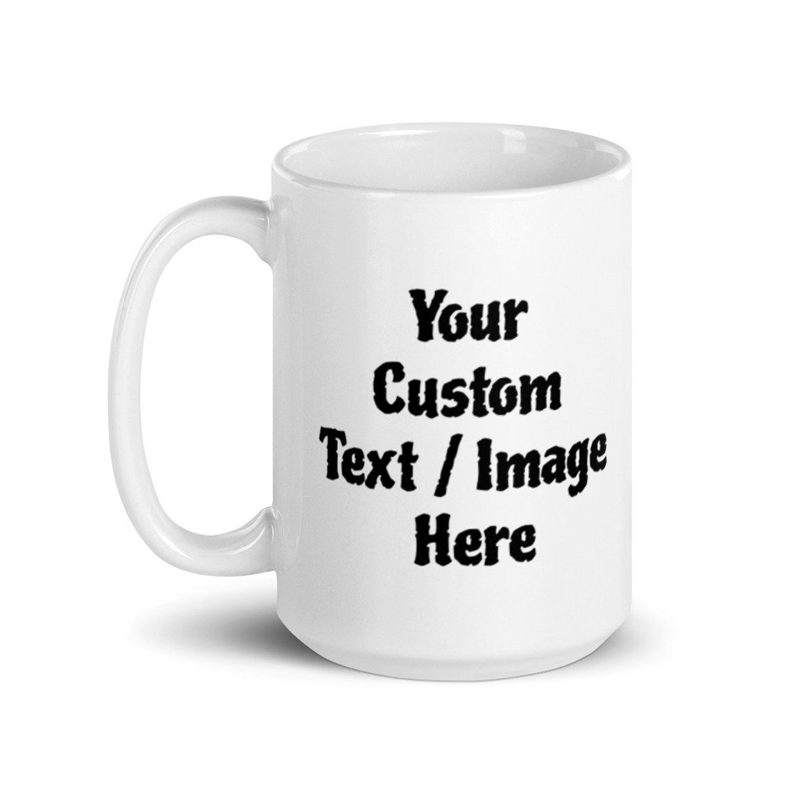 Personalized Coffee Mug images and Text Etsy
