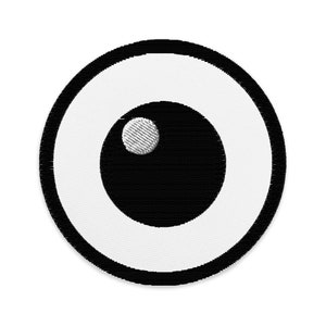 Eyeball - Embroidered patches