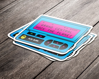 Hack The Planet #5 - stickers