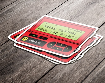 Hack The Planet #3 - stickers