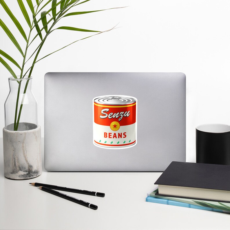 Canned Senzu Beans - Stickers - Etsy