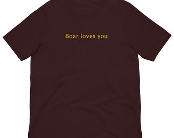 Boar Love - Short-Sleeve Unisex T-Shirt