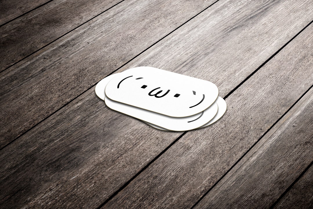 Hello ASCII Faces Sticker Etsy