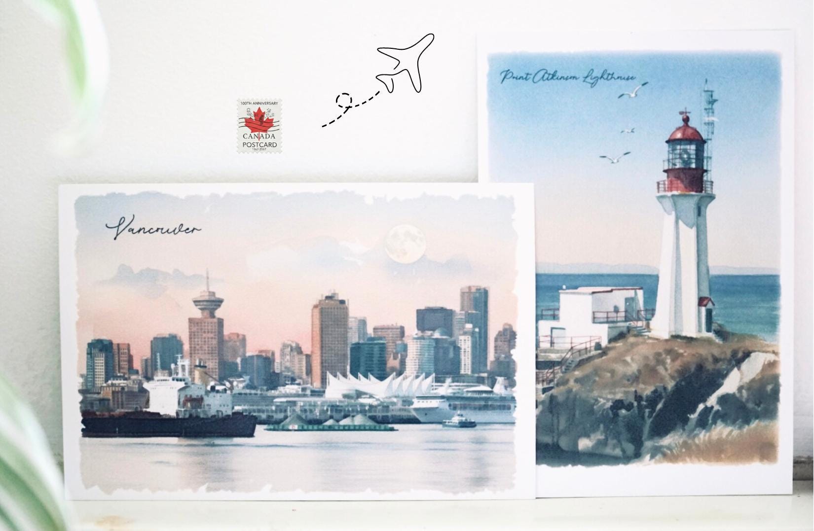 Vancouver Postcard - Etsy Vancouver Postcard - Etsy