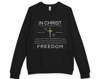 Jersey unisex de cuello redondo raglán de felpa francesa