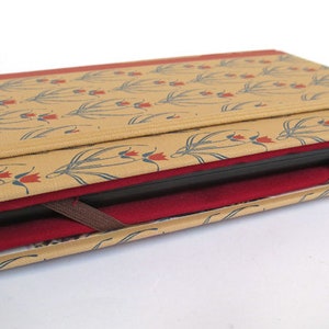 Hans Brinker Book Tablet Case Made from Vintage Hardback, Red Tulips on Front, Teal Lining, Fits iPad Mini, 7 inch Kindle Fire, Nook, LG Pad image 8