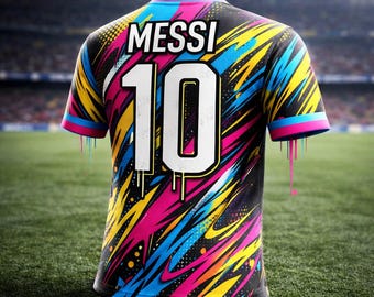 Camiseta de fútbol Messi 10 Edición Especial – Camiseta de entrenamiento de secado rápido