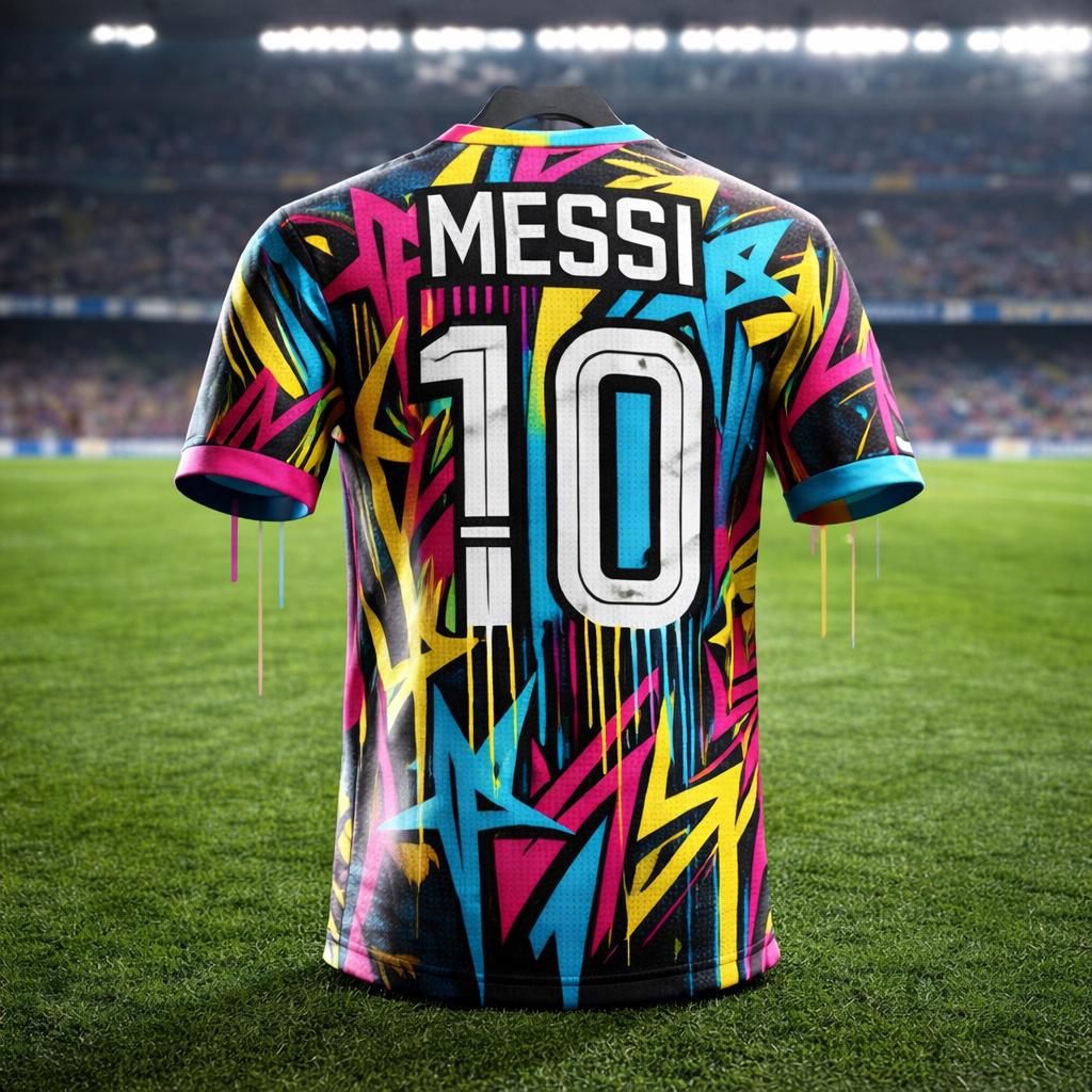 Messi 10 Jersey - Etsy Canada