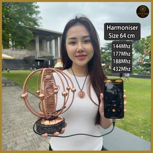 Environmental Harmoniser Full Royal Cubit – Handcrafted Copper Tensor Rings | Orgonite Energy | EMF Protection