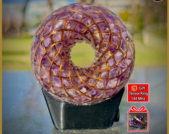 Rodin-spoel - Torus 70 mm | Nulpuntenergiegenerator | PEMF | Scalaire golven