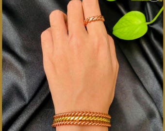 144 Mhz Sacred Cubit Tensor Ring, Healing Life Force Energy Tool