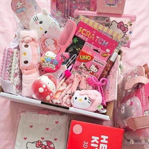Kawaii Mystery Scoop Box – Pastel Stationery, Surprise Accessories, Gifts, Hampers & More (Australia based) image 1