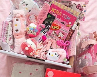 Kawaii Mystery Scoop Box – Pastel Stationery, Surprise Accessories, Gifts, Hampers & More (Australia based)