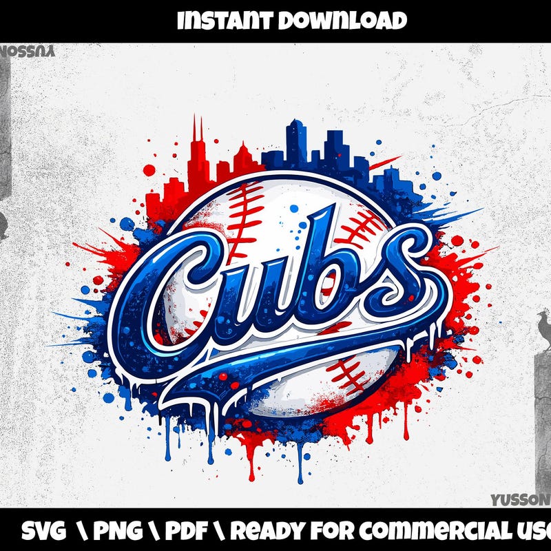 Wall Art Chicago Cubs Decor - Etsy