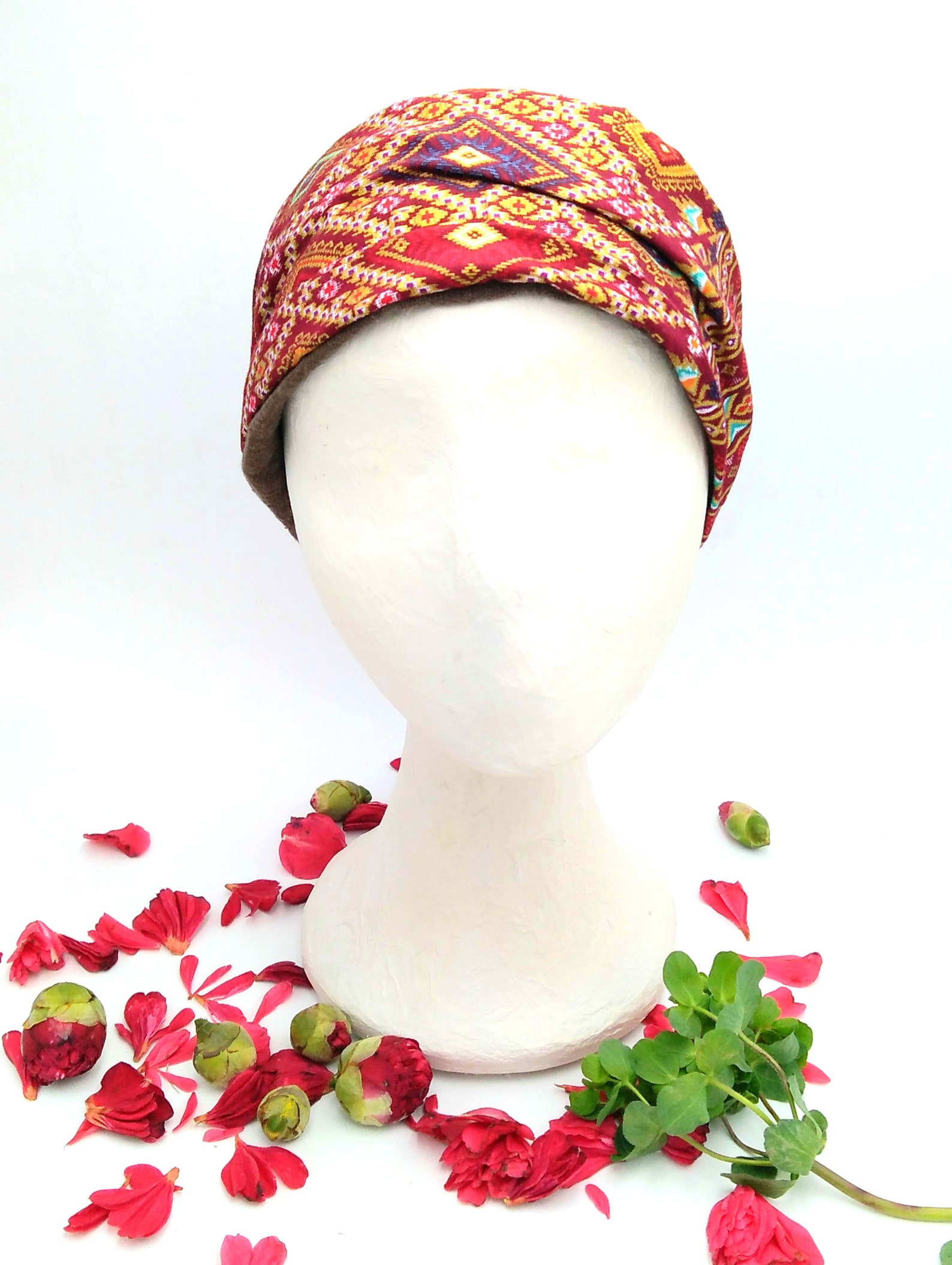 Thai Fabric Bandana 100 Cotton. Yoga Bandana. Bandana Style. Etsy