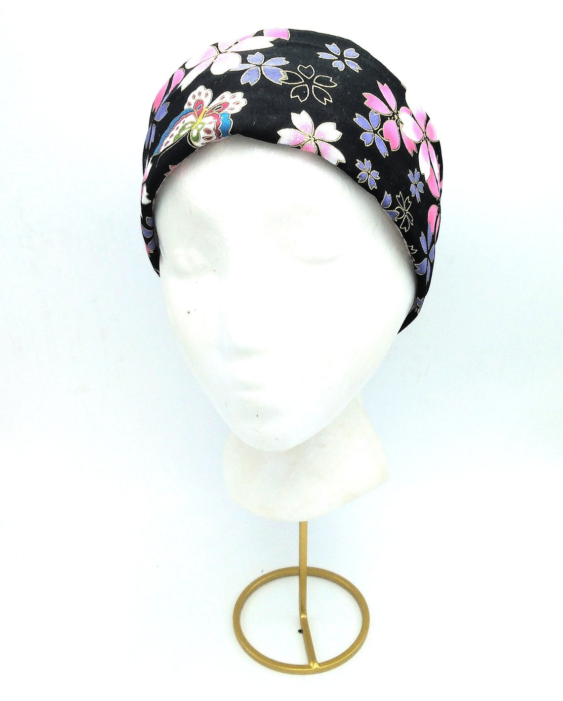 Japanese headband 100 cotton easy to wear Etsy