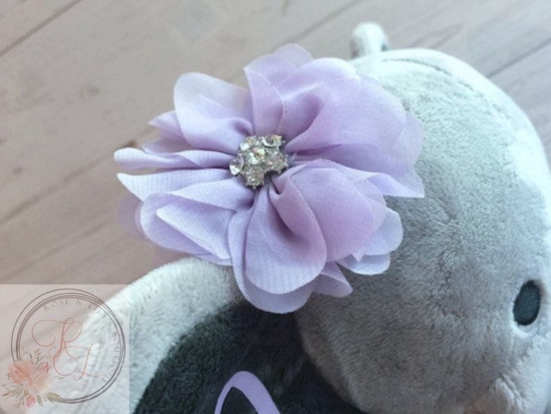 Unique Gifts for Flower Girls, Elephant Stuffed Animal with Name, Wedding Keepsake for Bridal Party, Personalized Gifts for Flower Girls image 4