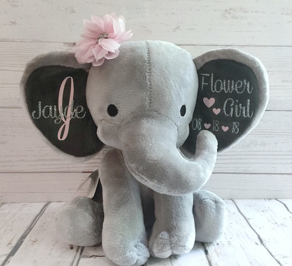 flower girl stuffed animal
