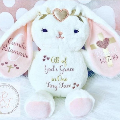 Baptism Gift for Girl Personalized Baptism Gift Baby Girl Etsy