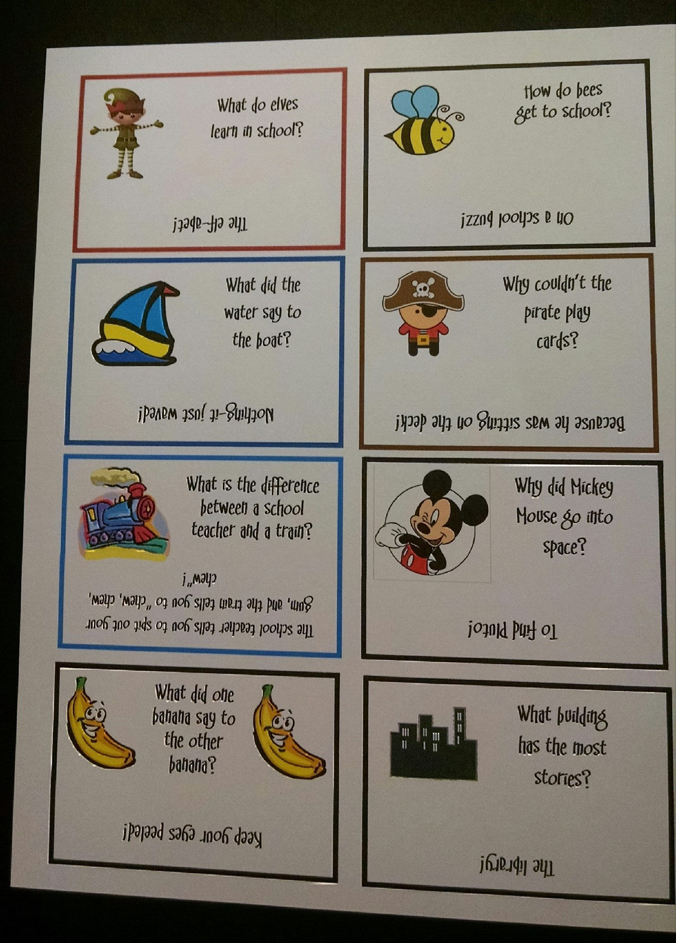 Printable Lunch Box Jokes #1 - Etsy