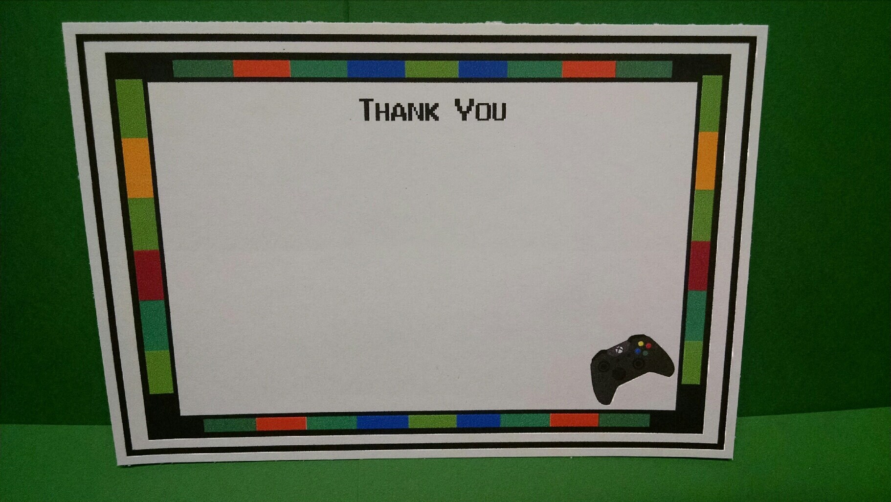 Game On/game Over Thank You - Etsy