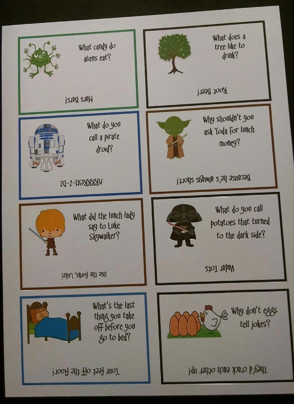 Printable Lunch Box Jokes #2 - Etsy