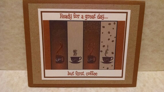 But First Coffee Note Cards