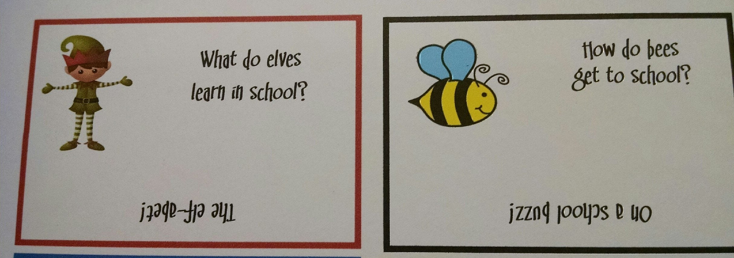 Printable Lunch Box Jokes #1 - Etsy