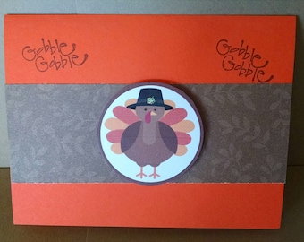 Turkey Thanksgiving Card