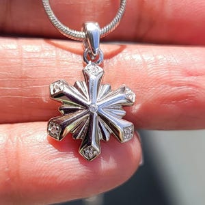 Sterling silver Maltese Cross necklace, handmade jewelry, Mothers Day religious gift