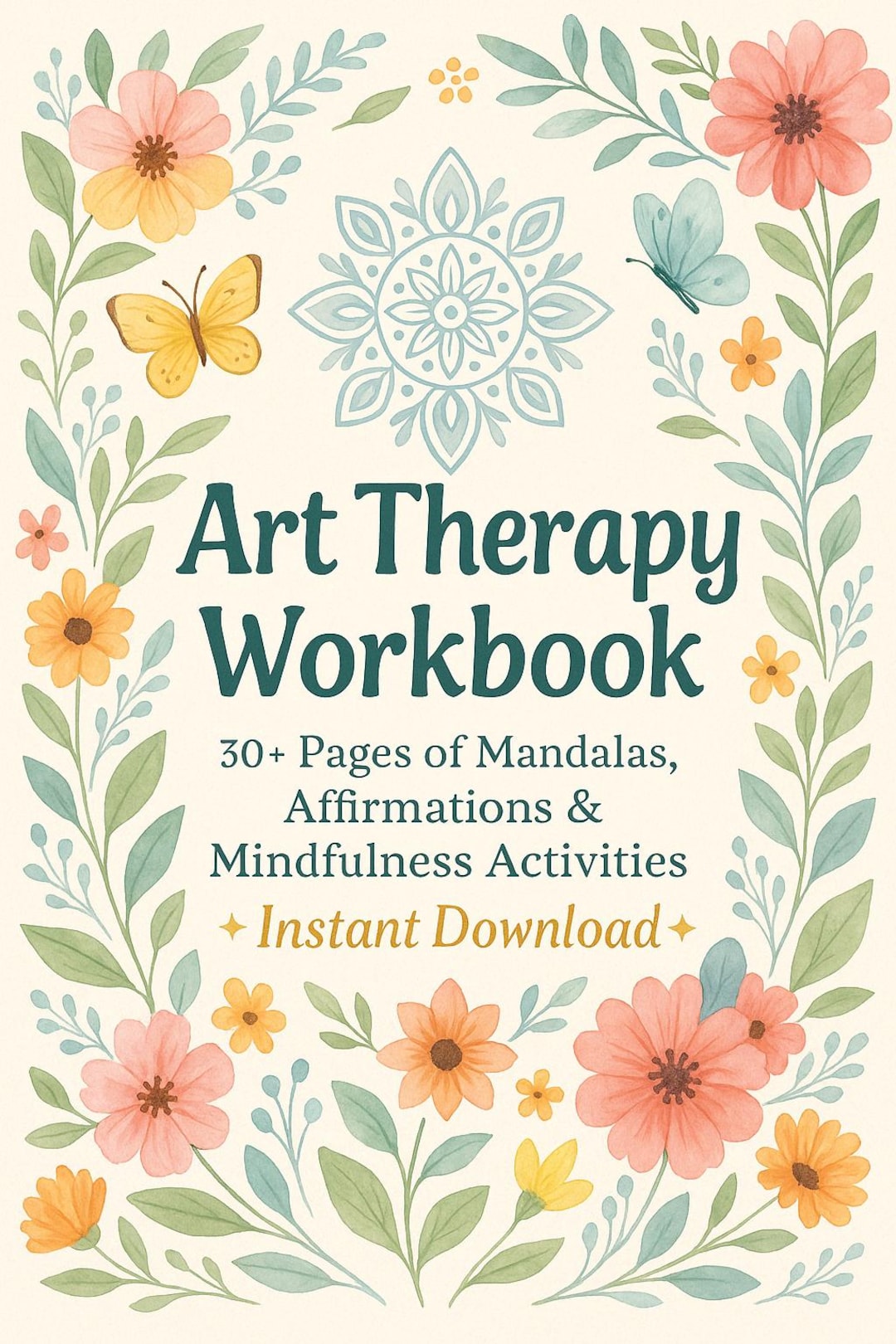 Mandala Coloring Book: Art Therapy, Mindfulness, Relaxation (printable ...
