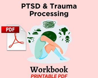 PTSD & Trauma Processing Workbook / Planner / Daily Journal / Mental Planner / PTSD Planner / Printable PDF / Planner