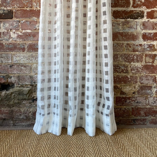 108" Window Pane Sheer