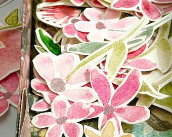 watercolor botanical ephemera