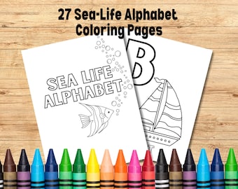 ABC Sea-Life Alphabet