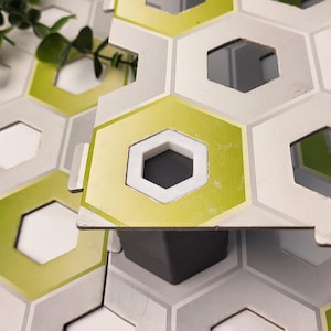 StackPlate compatibile con Gravitrax, parti stampate in 3D (senza piastra di base)