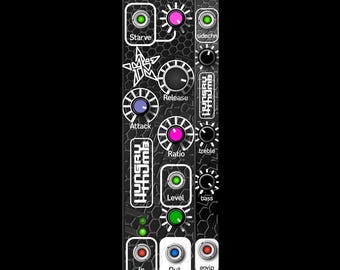 Hungry Thumb Voltage Starved Eurorack Compressor (8 or 10 HP) Modular for the Masses M4TM