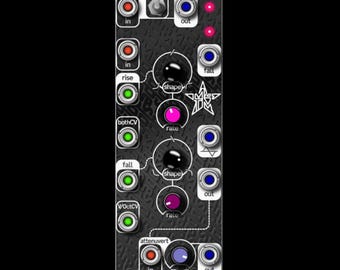 VC Slope Serge-Style Function Generator (8 or 10 HP) Modular for the Masses M4TM