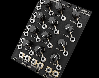 SetonixSynth Shaka-8 and Shaka-4 VC Stereo Matrix Mixer and Expander Eurorack Module