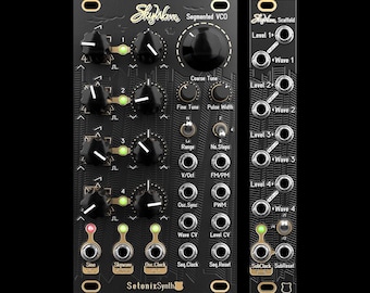 SetonixSynth SkyWave Segmented VCO & Scaffold Expander Eurorack VCO Module