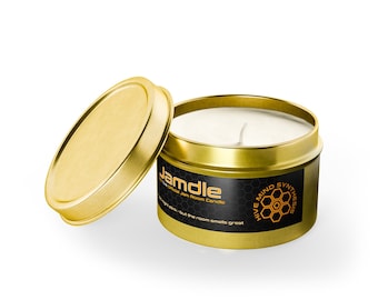 Jam Room Scented Candle - Coconut Soy Wax, USA Hand-Poured