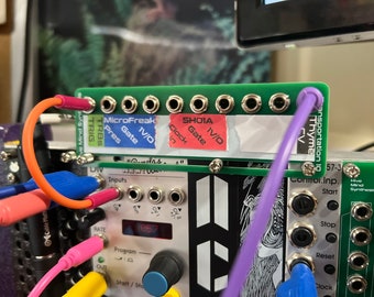 Hive Mind Transportation 10 - Eurorack and Semi-Modular Synthesizer Patchbay Connection System (10-channel)