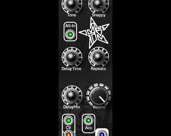 PlusSnare Eurorack Snare Drum with Delay Module 8HP Modular for the Masses M4TM